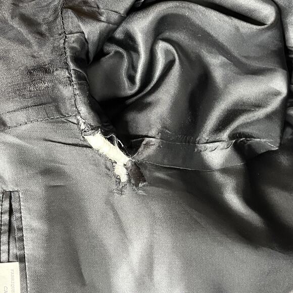 Arnold Brant Sport Coat 44 R 100% Cashmere Jacket Blazer 3 Button Black Canada - Picture 13 of 14